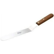 Ateco 1389 Offset Spatula with 9.75-Inch Stainless Steel Blade, Wood Handle