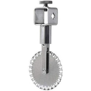 Ateco 13944 2 3/16 Stainless Steel Fluted Pastry Cutter Wheel with Locking  Hardware - 4/Set