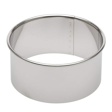 Ateco 14403 Stainless Steel 3-1/2 Plain Round Dough Cutter"