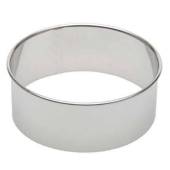 Ateco 14404 Stainless Steel 4-1/2 Plain Round Dough Cutter"
