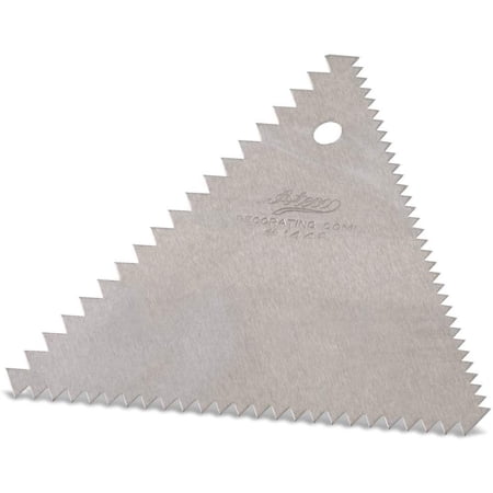 Ateco 1446 Decorating Comb, 3 Sided