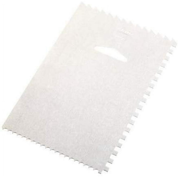 Ateco 1447 Decorating Comb & Icing Smoother, 4 Sided