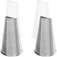 thumbnail image 1 of Ateco 161 Left-Handed Curved Petal Piping Tip, Bakeware (2 Pc), 1 of 2