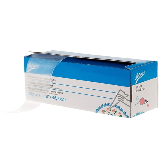 Ateco 18" Disposable Pastry Bags Box of 100