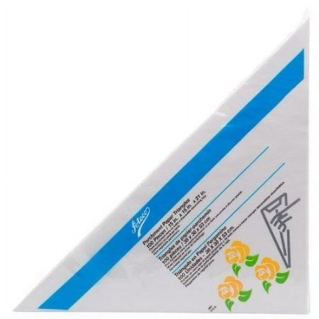 Ateco 450 Parchment Triangle, 100-Pack