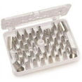 thumbnail image 1 of Ateco 55-Piece Stainless Steel Decorating Tube Set with Hinged Storage Box, 1 of 4