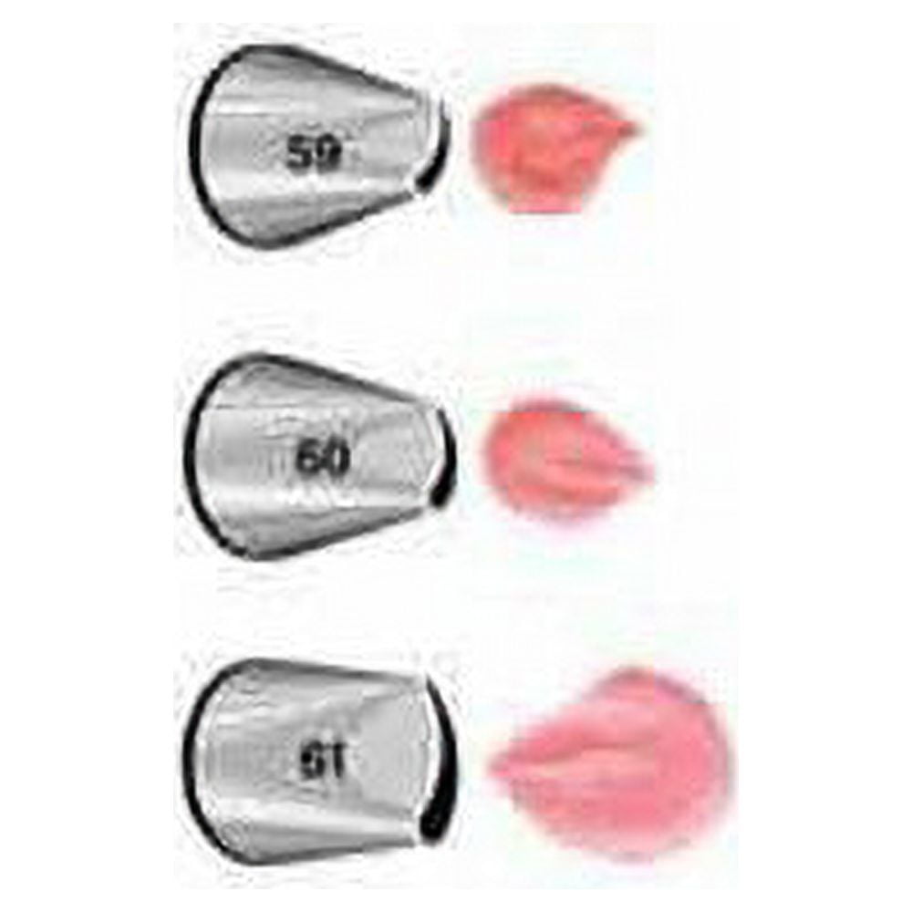 Ateco Wilton Tip 120 Ateco Curved Petal Tips – Bake Supply Plus