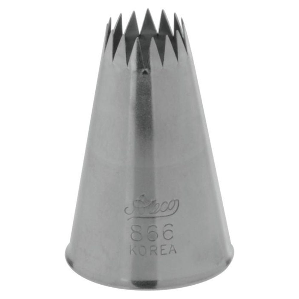 Ateco French Fine Cut Star #6B Decorating Pastry Tip