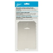Ateco Aluminum Icing Smoother and Decorating Comb