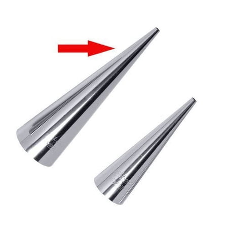 Ateco Lady Lock Stick Stainless Steel 6-3/8" L x 1 7/8" Dia. Tapered To 3/16"