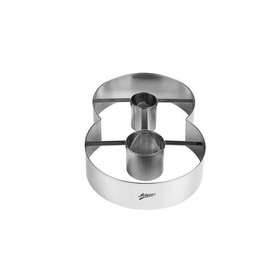 Ateco Large Number Cake Cookie Cutter Number 8