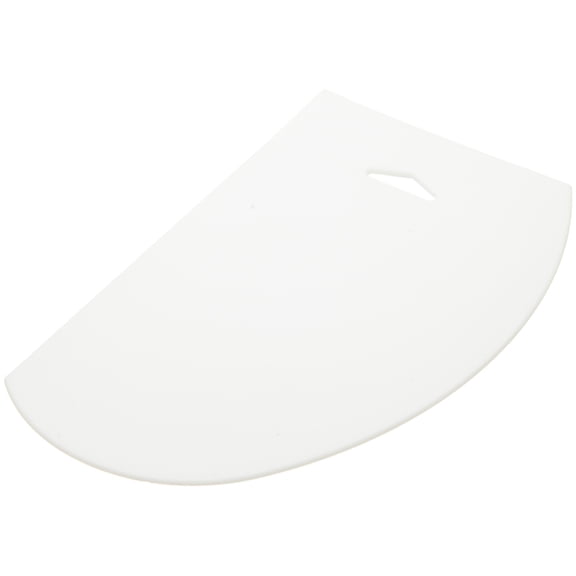Ateco Large Plastic Bowl Scraper & Icing Smoother , White