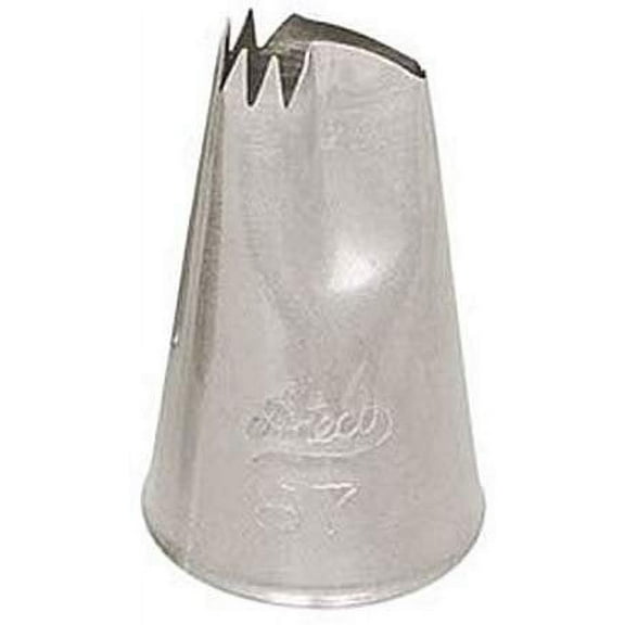 Ateco Left-Handed Star Cut Ruffle Decorating Pastry Tip #87