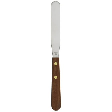 Ateco Small S/S 4-1/4" Spatula w/ Wood Handle
