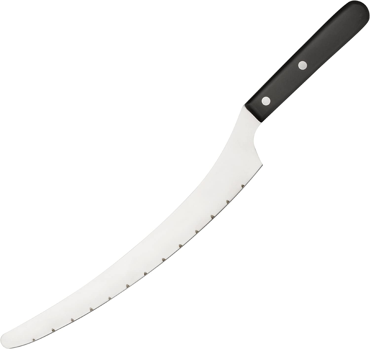 Ateco Stainless Steel Cake Knife, 10Inch, Black
