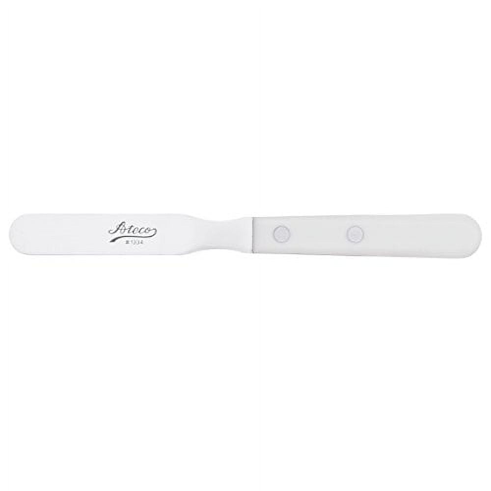 Ateco Wooden Handle Icing Spatula, 4in