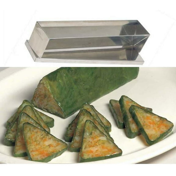 Ateco Triangle Mold & Top - 12 inch long