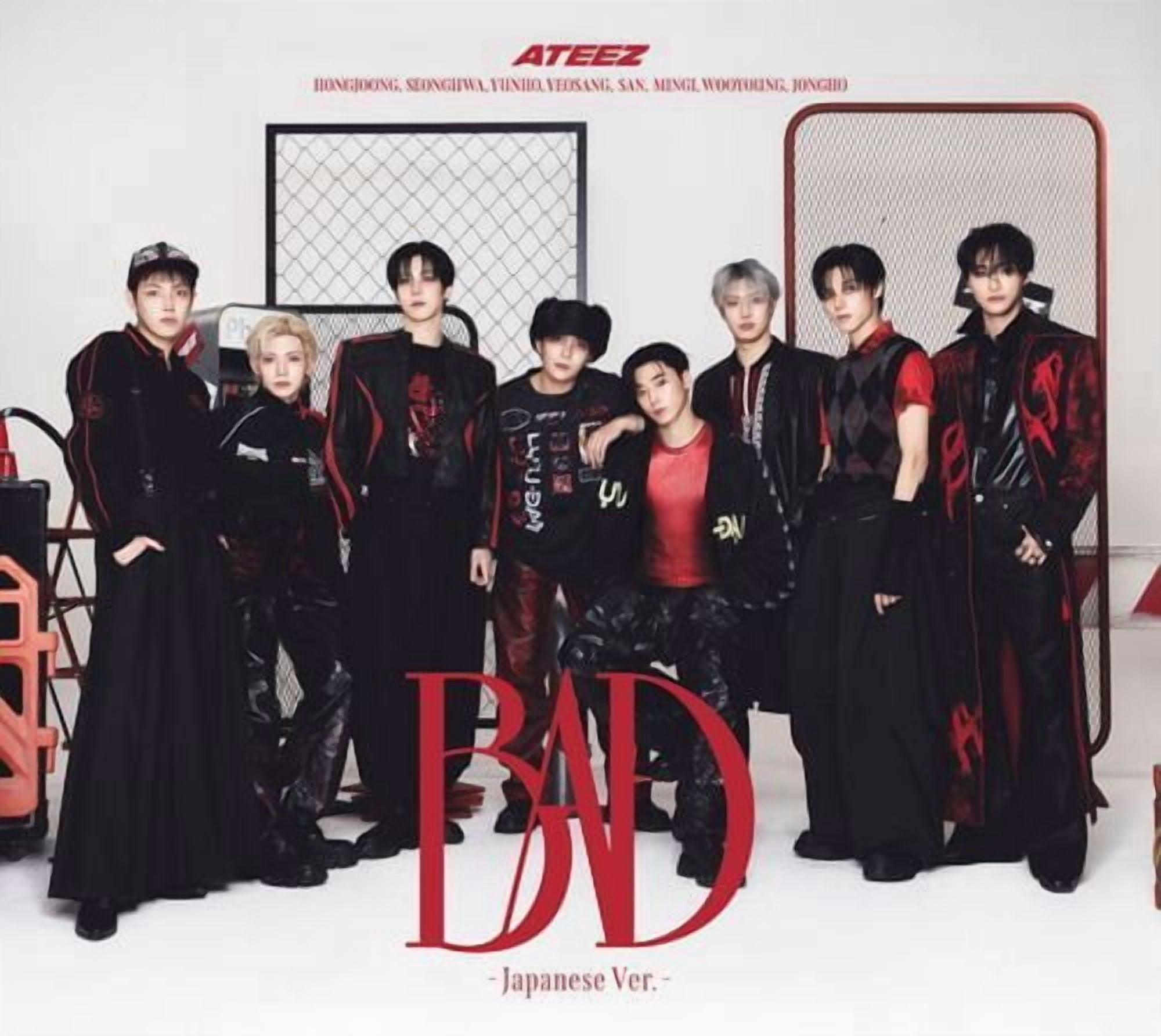 Ateez - BAD (Japanese Ver.) [Limited Edition B] - Music & Performance - CD