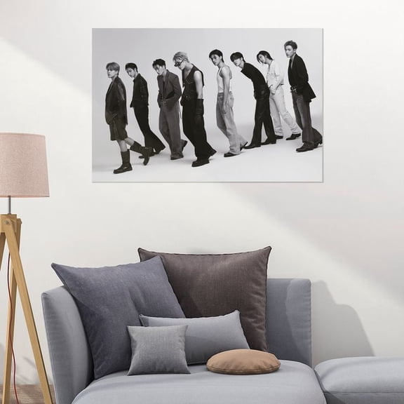Ateez Black And Whit Unframed Poster Size 16x24 Goldengate