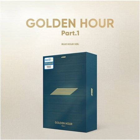 Ateez - GOLDEN HOUR : Part.1 (BLUE HOUR Ver.) - Walmart Exclusive - Music & Performance - CD [Exclusive]