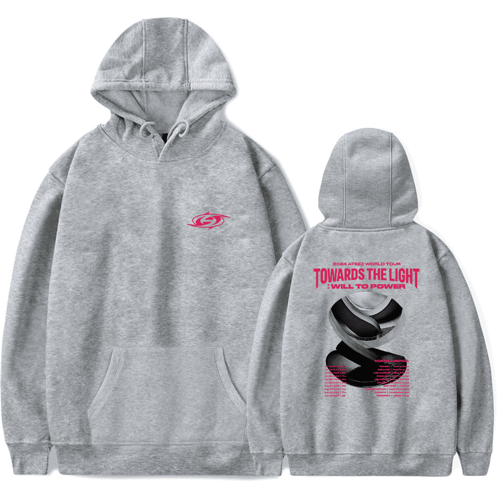 Ateez Merch 2024 Ateez World Tour Towards The Light Hoodies Hoodie