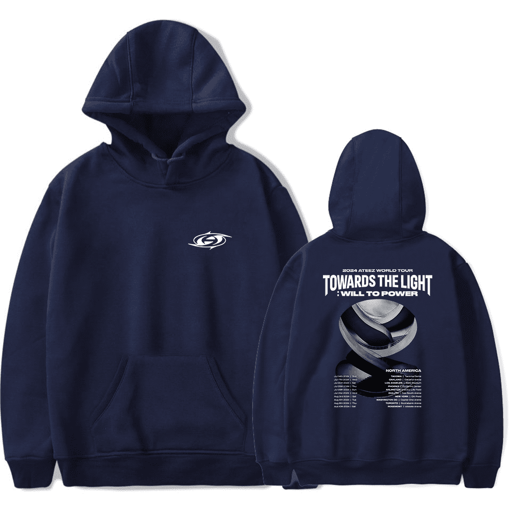 ATEEZ TOWARDS THE LIGHT フーディ パーカー② Ateez-Merch-2024-Ateez-World-
