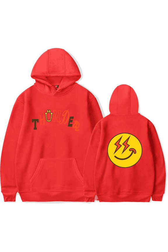 Ateez Merch Hoodie Thunder 2024 Smiley Hoodies Kpop Fashion Men Women Sweatshirt Tracksuit Pullover Coat Fans Gift