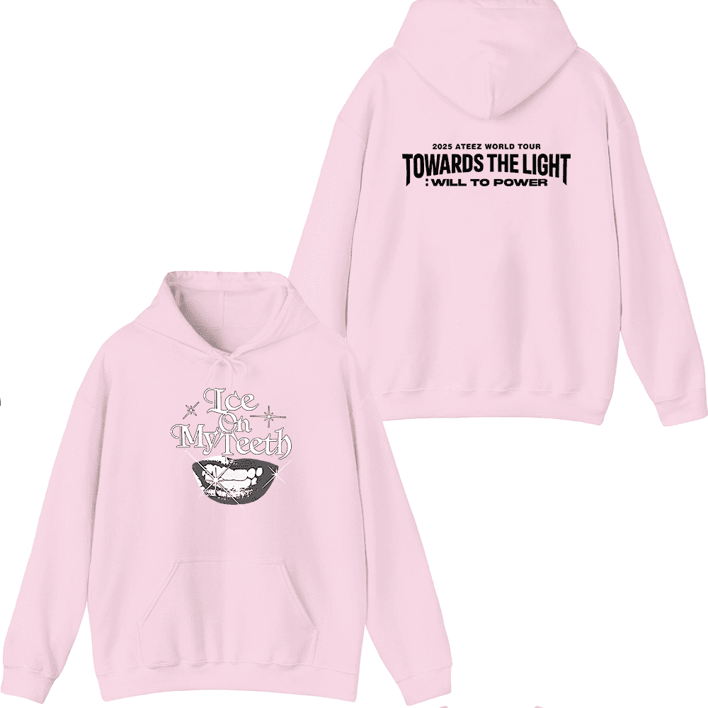 ATEEZ Official Merch Unisex T-Shirt – Amazon Exclusive Towards The Light Tour Group Photo Tee