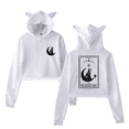 thumbnail image 1 of Ateez Merch Mito Fortune Teller Tarot Hoodie Pullover Cat Ears Hoodie Fashion Kpop Long Sleeve Top Women Clothes, 1 of 2