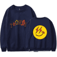 thumbnail image 1 of Ateez Merch Sweatshirt Thunder 2024 Smiley Crewneck Long Sleeve Hoodie Fashion Men Women Tracksuit Pullover Coat Fans Gift, 1 of 3