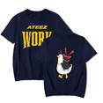 thumbnail image 1 of Ateez Merch Tee Work Single Logo T-Shirt Fashion Kpop Men Women shirt Sweatshirt tshirt Casual Short Sleeve T-shirts, 1 of 2