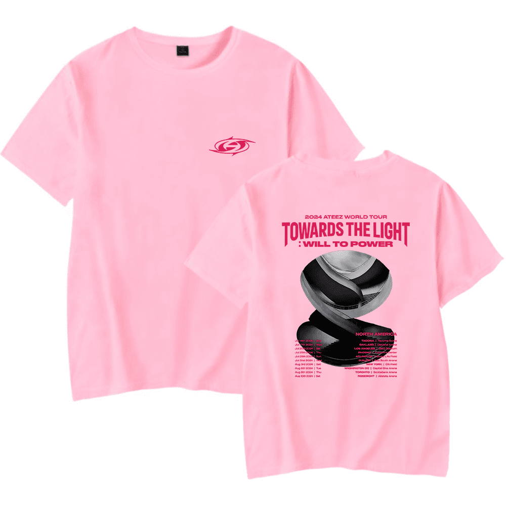 ATEEZ アチズ 멋 Tシャツ USツアー ATEEZ 2025 World Tour in Your Fantasy T-shirt, Ateez Shirt