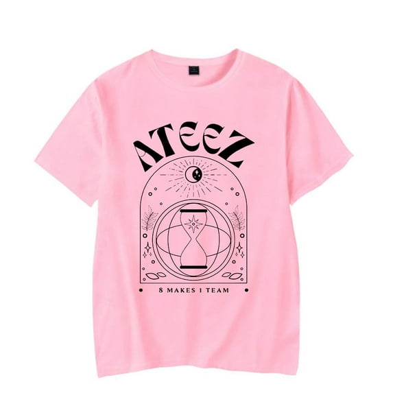 Ateez Merch Tshirt 8 Makes 1 Team tshirts Fashion Kpop Men Women shirt Sweatshirt Tee Casual Short Sleeve T-shirts