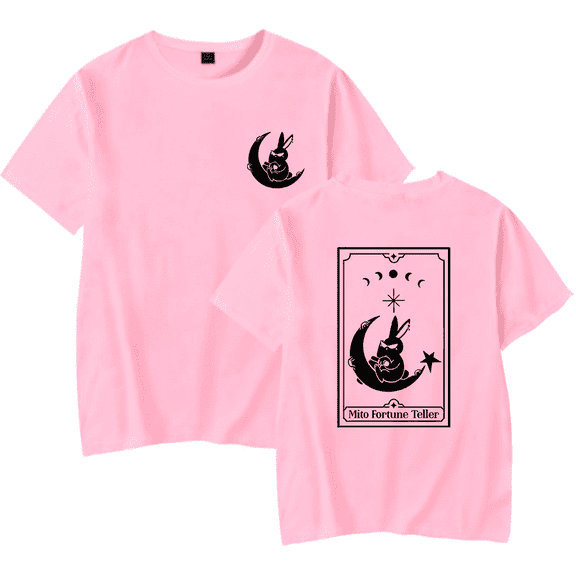 Ateez Merch Tshirt Mito Fortune Teller Tarot tshirts Fashion Kpop Men Women shirt Sweatshirt Tee Casual Short Sleeve T-shirts