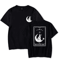thumbnail image 1 of Ateez Merch Tshirt Mito Fortune Teller Tarot tshirts Fashion Kpop Men Women shirt Sweatshirt Tee Casual Short Sleeve T-shirts, 1 of 2