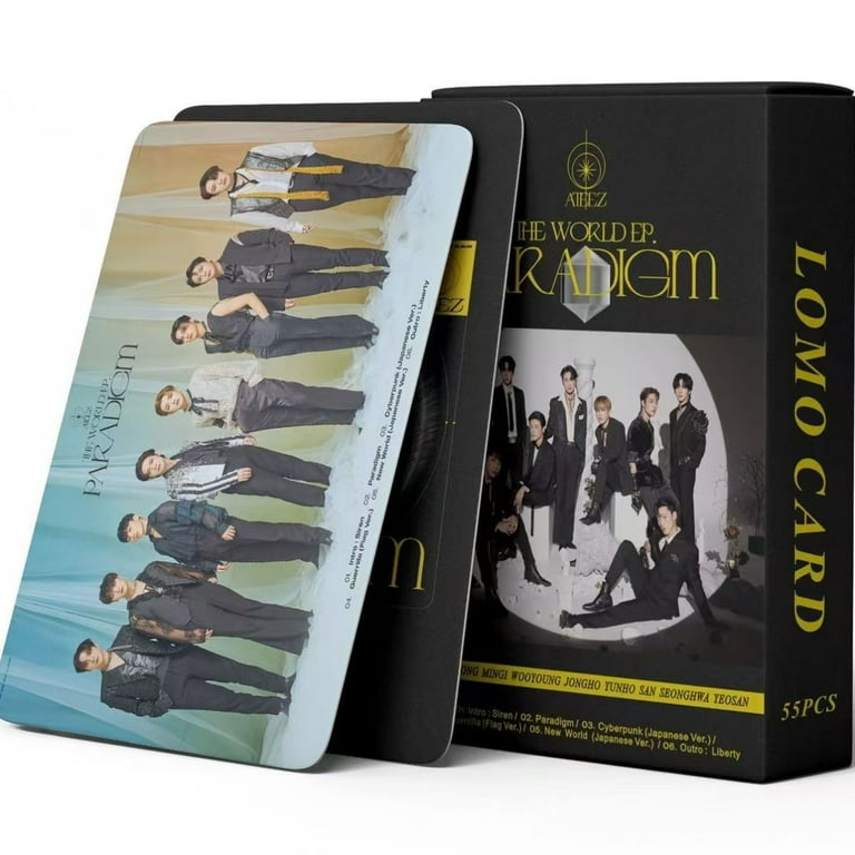 Ateez Photocards 54 pcs Ateez Group Photo Cards Ateez ZERO Ateez Photocards 54 pcs Ateez Group Photo Cards Ateez ZERO