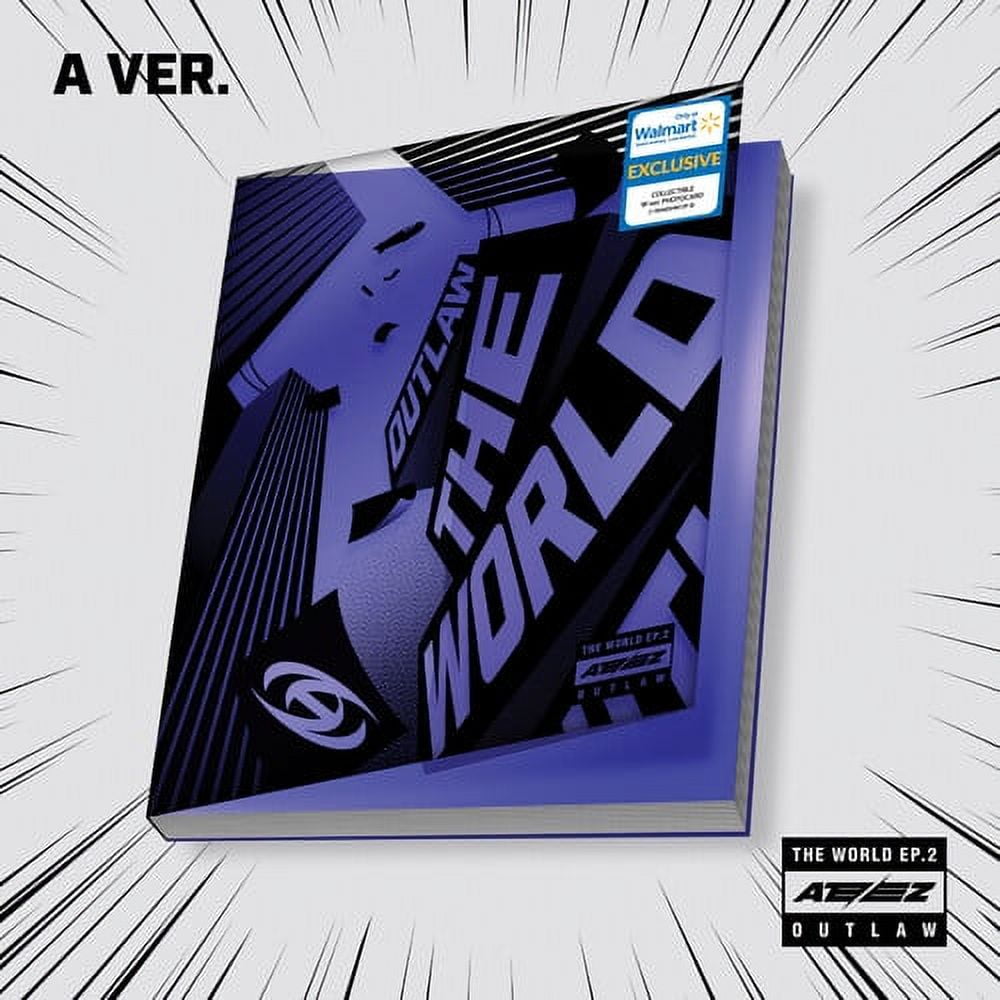 高級品市場 Ateez - THE WORLD EP.2 : OUTLAW - A ver. (Walmart Exclusive K-POP/アジア