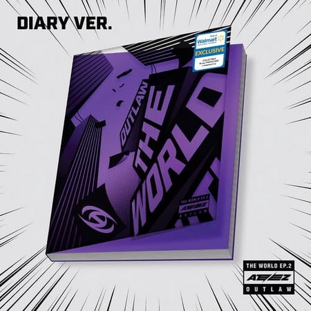 Ateez - THE WORLD EP.2 : OUTLAW - Diary ver. (Walmart Exclusive) - Music & Performance - CD [Exclusive]