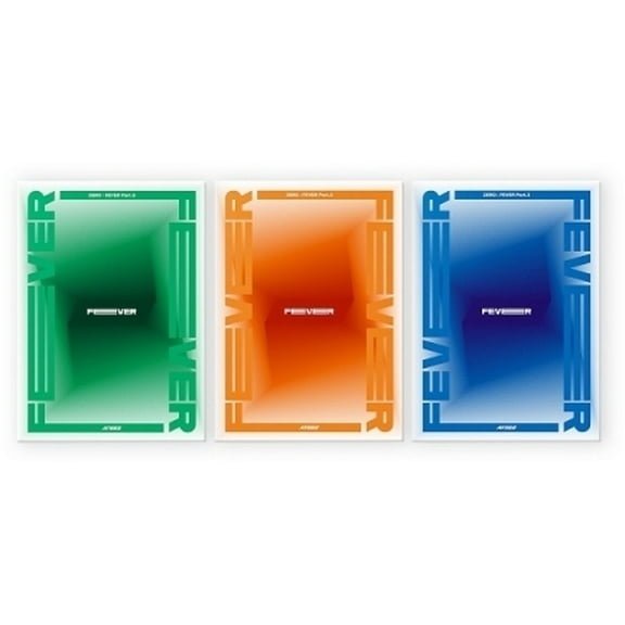 Ateez - Zero: Fever Part 3 (Random Cover) (incl. 96pg Photobooklet, Sticker, 8pc Photocard Set + Photocard) - Music & Performance - CD