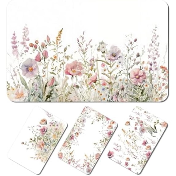 Atefa 16 Pcs Credit Card Skin Cover Set Debit Card Stickers Elegant Waterproof PVC ID Cover Anti-wrinkling for Transportation Fun Gift Idea (Flower, Beige)