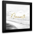 thumbnail image 1 of Atelier B Art Studio 12x12 Black Modern Framed Museum Art Print Titled - NAMASTÃ‰, 1 of 5