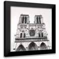 thumbnail image 1 of Atelier B Art Studio 12x12 Black Modern Framed Museum Art Print Titled - NOTRE-DAME DE PARIS CATHEDRAL, 1 of 5