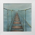 thumbnail image 1 of Atelier B Art Studio 12x12 White Modern Wood Framed Museum Art Print Titled - Old and Dangerous Bridge, 1 of 4