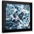 thumbnail image 1 of Atelier B Art Studio 15x15 Black Modern Framed Museum Art Print Titled - ABSTRACT STORMY SEA WAVES AT TENERIFE SEA, 1 of 5
