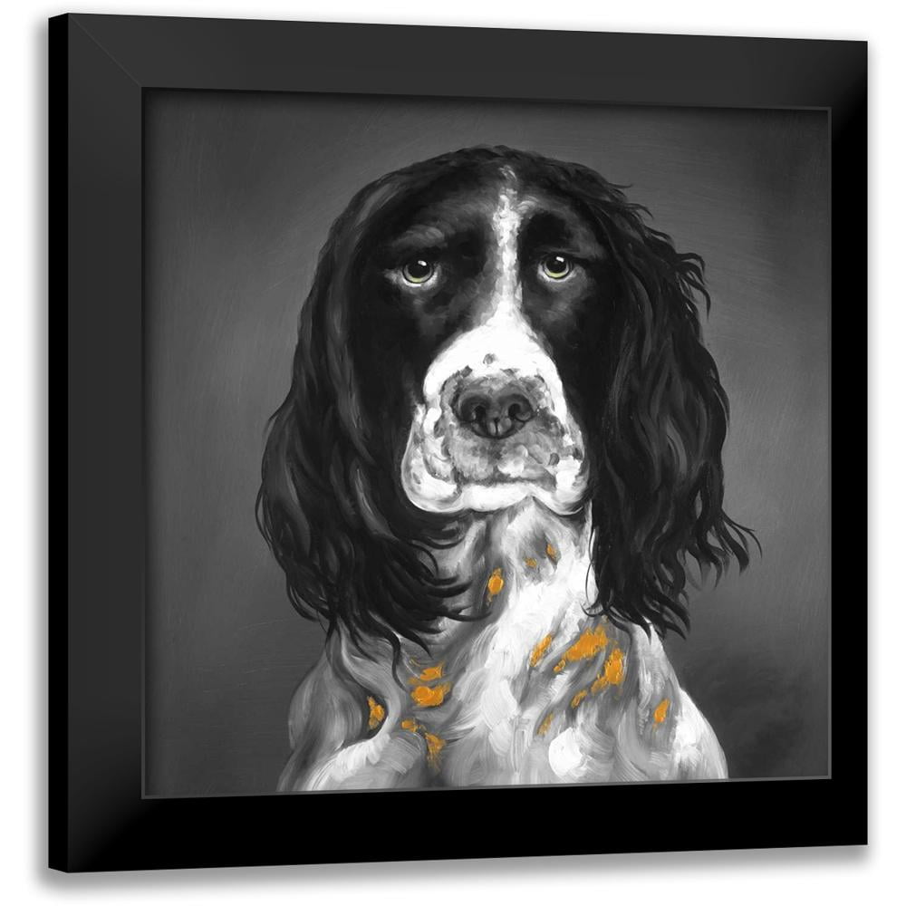 Springer Mus Atelier B Art Studio 15x15 Black Modern Framed Museum Art Print Titled ...