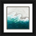 thumbnail image 1 of Atelier B Art Studio 15x15 Black Ornate Wood Framed with Double Matting Museum Art Print Titled - Seaside, 1 of 4