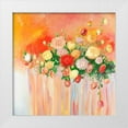 thumbnail image 1 of Atelier B Art Studio 15x15 White Modern Wood Framed Museum Art Print Titled - Bouquet of Abstract Flowers Multicolor, 1 of 4