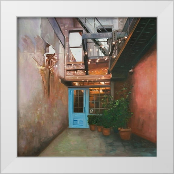 Atelier B Art Studio 15x15 White Modern Wood Framed Museum Art Print Titled - COZY LITTLE PLACE
