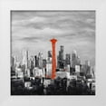 thumbnail image 1 of Atelier B Art Studio 15x15 White Modern Wood Framed Museum Art Print Titled - Space Needle of Seattle City, 1 of 4