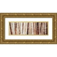 thumbnail image 1 of Atelier B Art Studio 18x9 Gold Ornate Wood Framed with Double Matting Museum Art Print Titled - PAINT SPLASH FOREST, 1 of 4